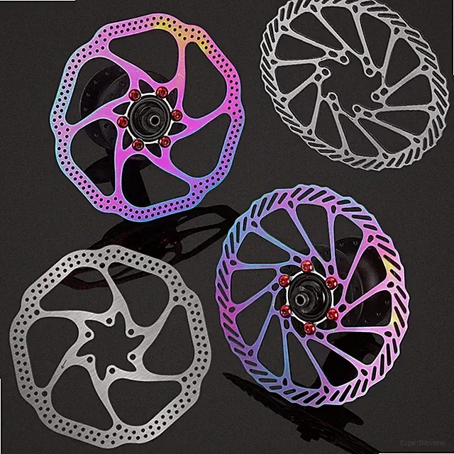 1/2pcs Bike MTB 160mm 180mm 203mm Stainless Rotors Disc Bike Brake Rotor 6 bolts