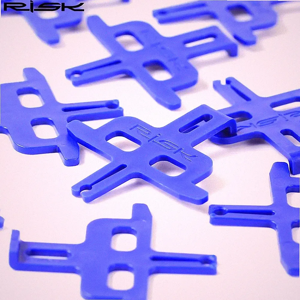 10Pcs Hydraulic Plastic Disc Brake Pads Spacer Instert Bicycle Brake Spacer Disc