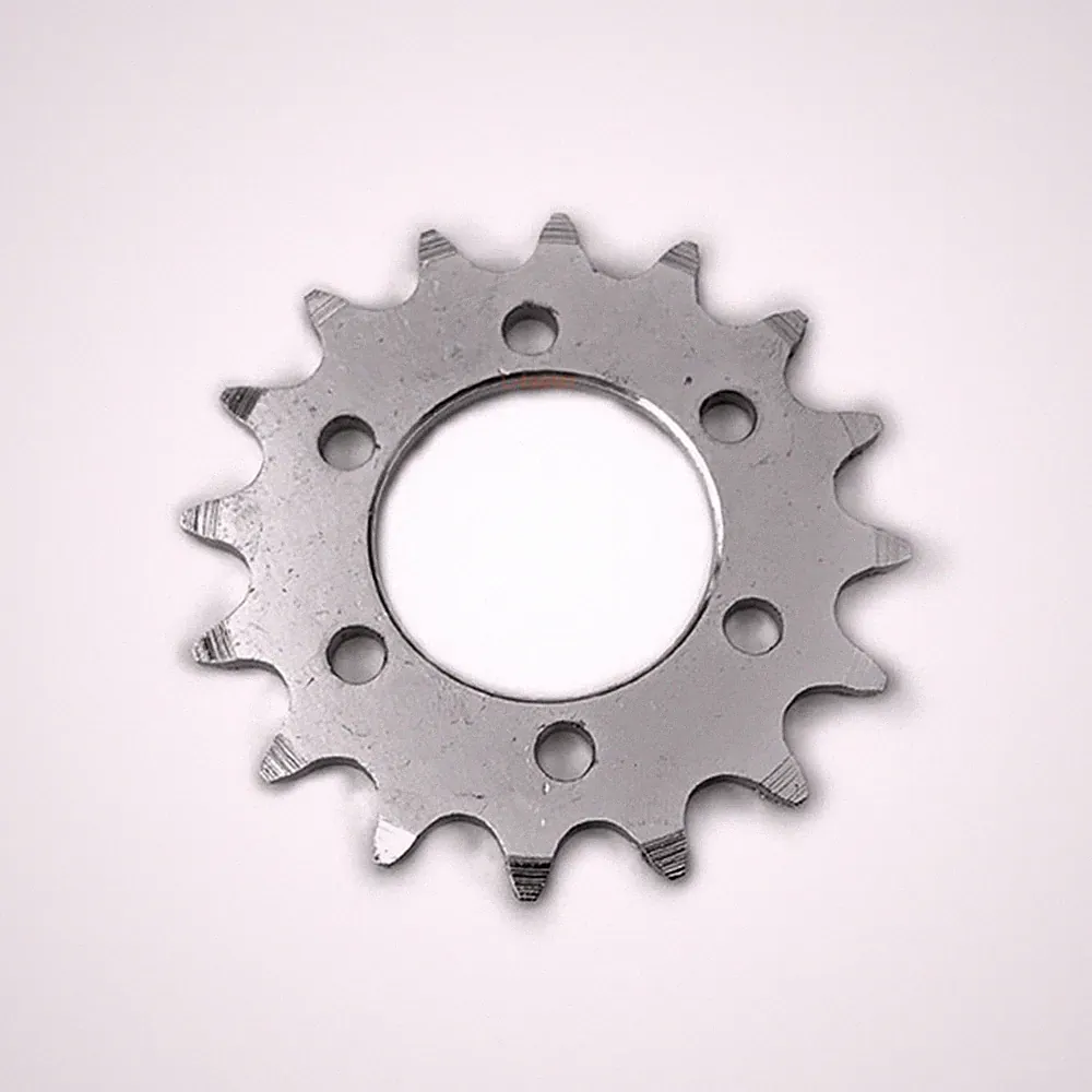 16T Fixed Gear For Bicycle Chain Wheel With Disc Brake Mount Easy Installation
