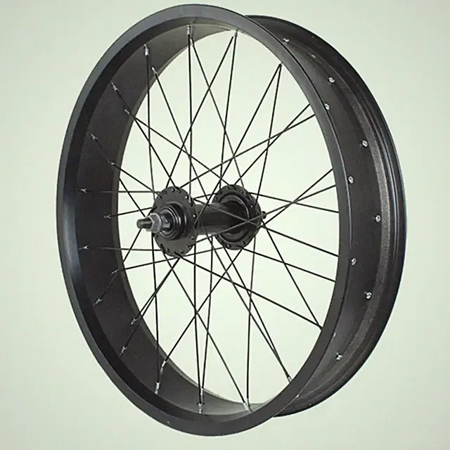 20er X4.0 Snow Fat Bike Beach Wheel 36 Holes 80mm Width Disc Brake Wheelset