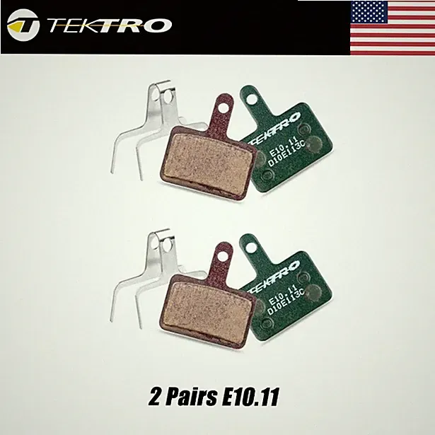 2Pairs Tektro E10.11 Metal High Performance Disc Brake Pads Auriga Draco Orion