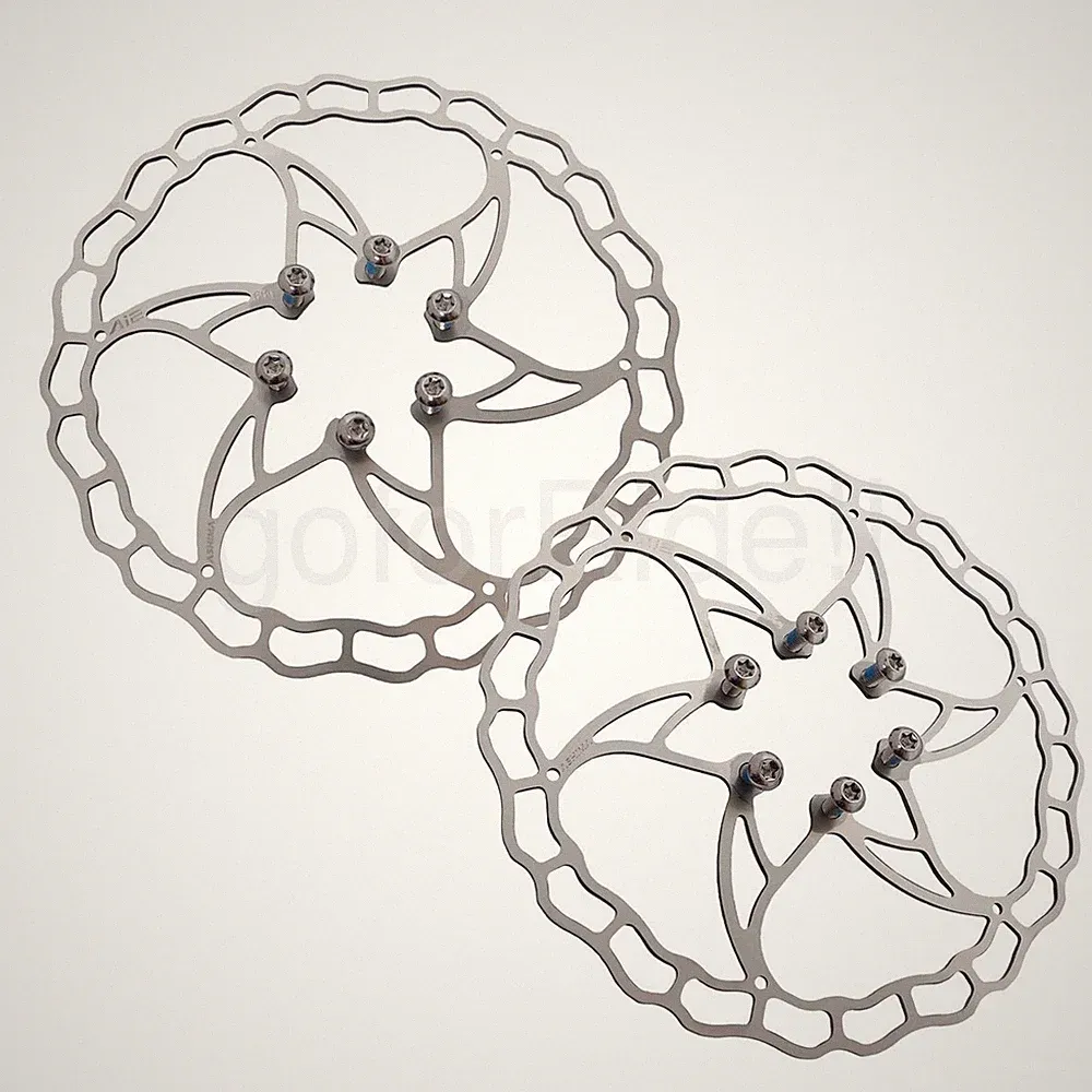 2x Ashima Ai2 Stainless Steel Ultra Light 160mm Bicycle Disc Brake Rotor 73g