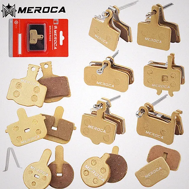 4 Pair Mountain Bike Disc Brake Pads Bicycle Copper Pads For Shimano SRAM Hayes