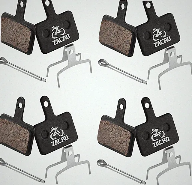 4 Pairs Bike Brake Pads, Ceramic Bicycle Disc Brake Pads Fit for Tektro Sh
