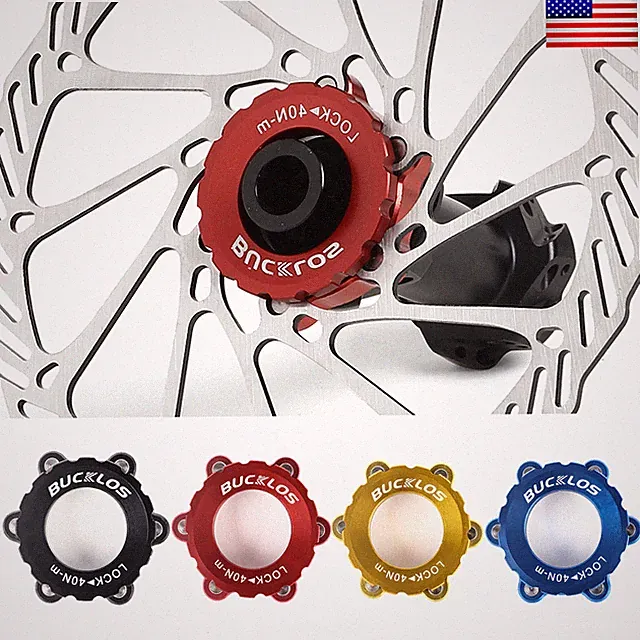 6-Hole Center Lock Conversion Mountain Road Bike 6 Bolt Disc Brake Rotor Adapter