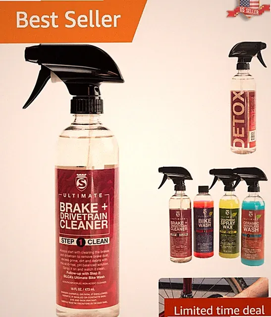 All-Purpose Bicycle Cleaner 16oz - Color-Changing Foam for Effective Cleaning