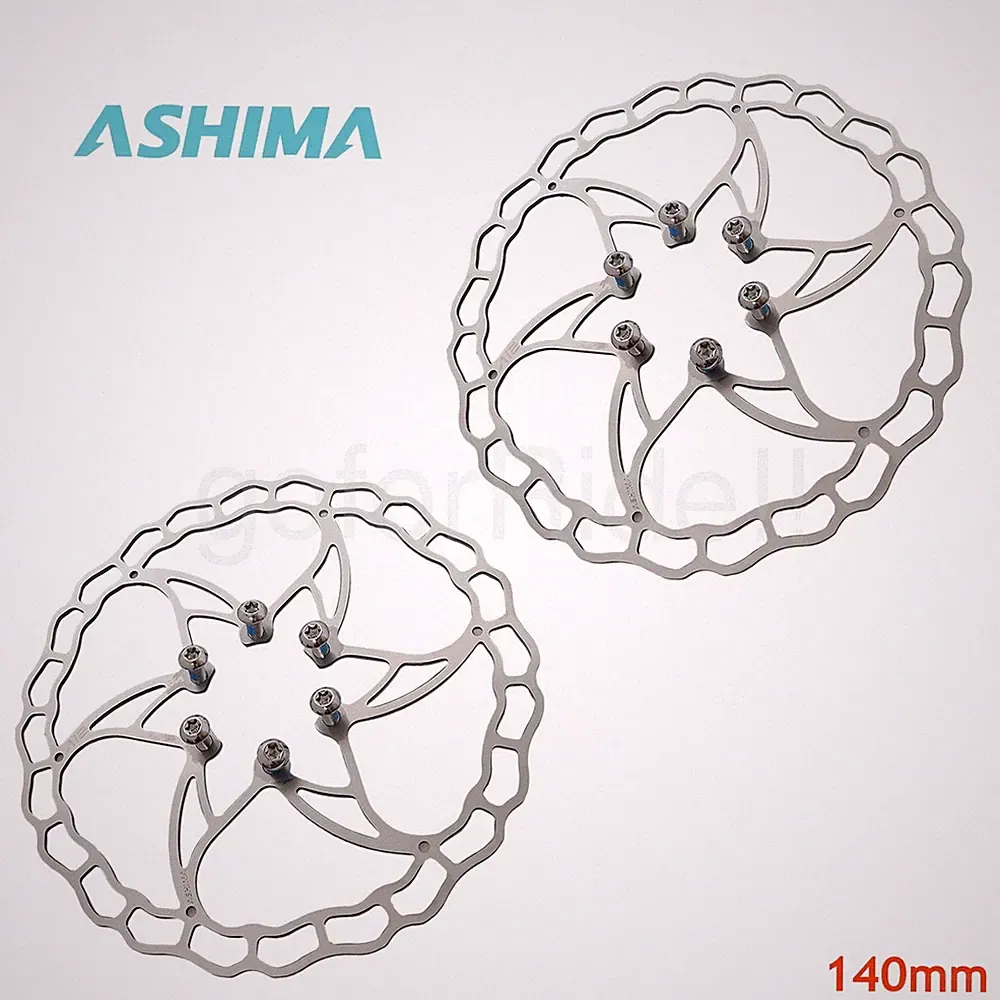 Ashima Ai2 140mm Disc Brake Rotor 64g Ultra Light 2pc Bike Bicycle
