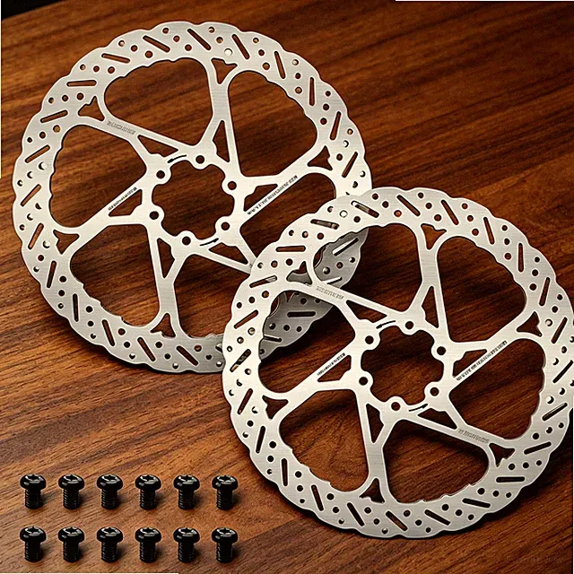 Bicycle Disc Brake 140/160/180/203mm Rotor MTB Bike Rotor 6 Bolts For Shimano US