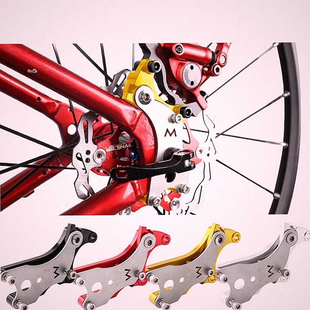 Bike Bicycle Frame Disc Brake Conversion Kit Disc Brake Adaptor Bracket Holder