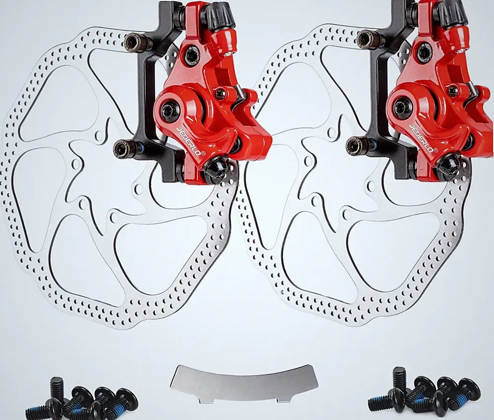 Bike Disc Brake Kit, Including Front and Rear Caliper, 160Mm Rotor, Mechanic Too