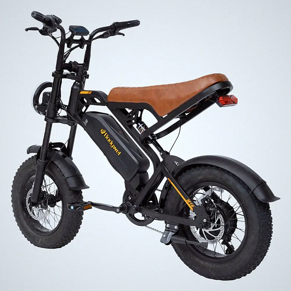 Bodywel Electric Bike Fat Tire E-bike Peak 1500W Off-road 13Ah E-Mountain Bike