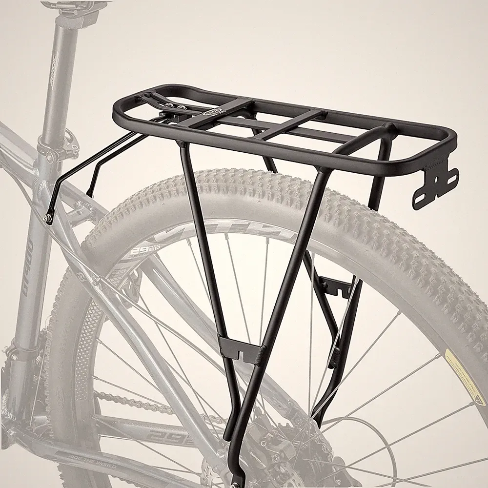 CXWXC Rear Bike Rack - Bike Cargo Rack for Disc Brake/Non-Disc Brake Mount -...