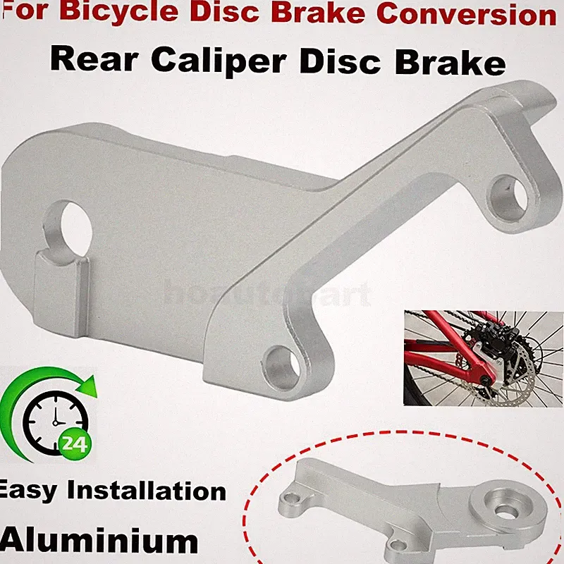 For Bicycle Disc Brake Conversion Rear Caliper Disc Brake Aluminium More Durable