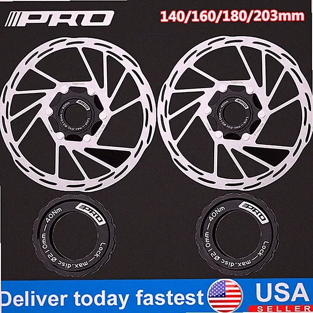 IIIPRO Bike Centerlock Rotor Road MTB Bicycle Disc Brake Rotor 140/160/180/203mm