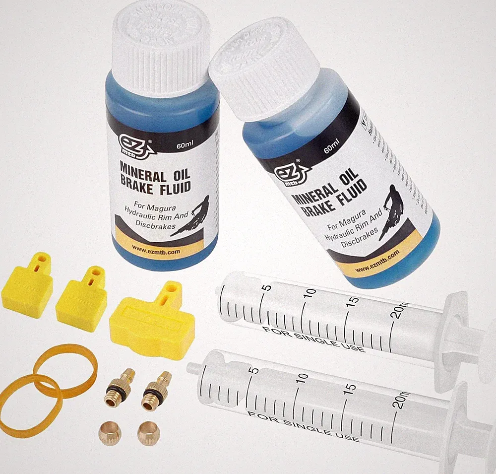 MAGURA Brake Bleed Kit w/ Mineral Oil 120ml Hydraulic Disc Bicycle Bleeding Set