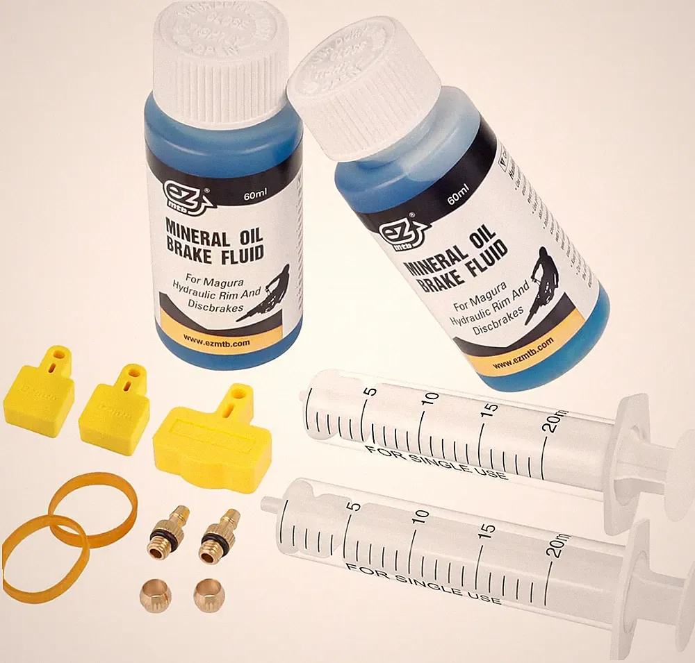 MAGURA Brake Bleed Kit w/ Mineral Oil 120ml Hydraulic Disc Bicycle Bleeding Set