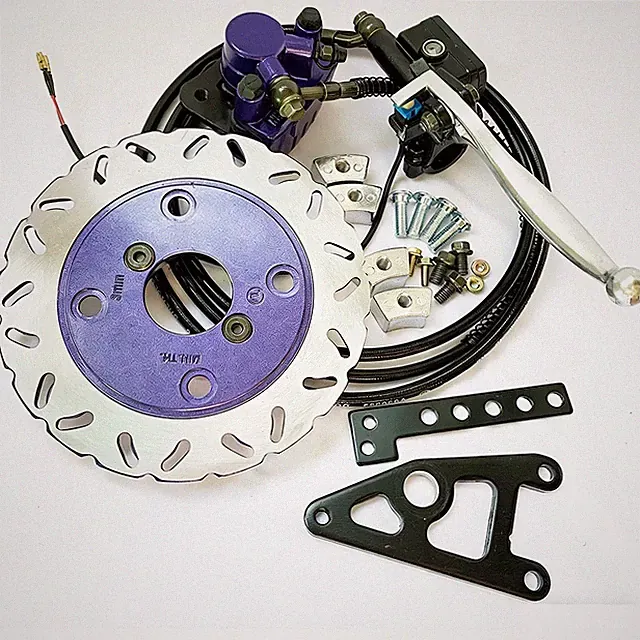 Master Cylinder Rear Disc Brake Conversion Kit ABS Anti-lock Pump For 110 E-Bike