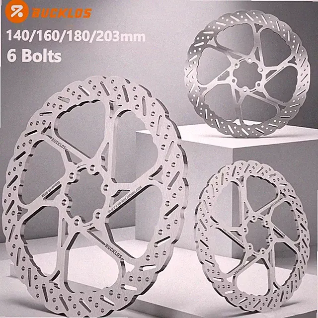 MTB Bicycle Brake Disc Rotors 140/160/180/203mm Front Rear Rotor Hydraulic US