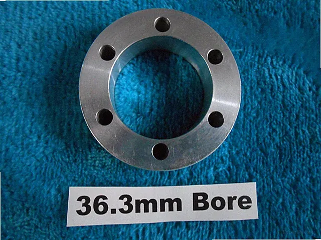 MTB Tools Mountain Bike Bicycle 6 Bolt Brake Rotor Spacer 36.3mm Bore 15mm Thick