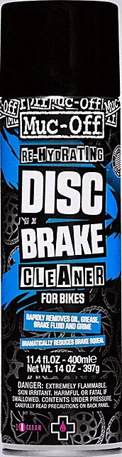 MUC-OFF USA Fits E-BikE Disc BrakE ClEanEr AErosol 400ml Part 913US