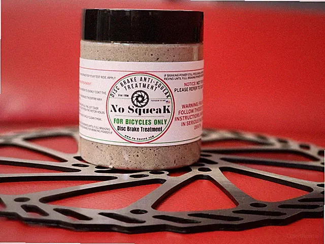 No Squeak Disc Brake Cleaner for Bicycles 3oz