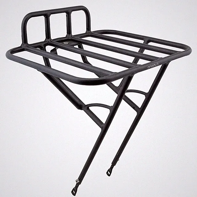 Origin8 Rush Messenger Front Flat Rack - Heavy-Duty Alloy Cargo MTB/Hybrid Bike