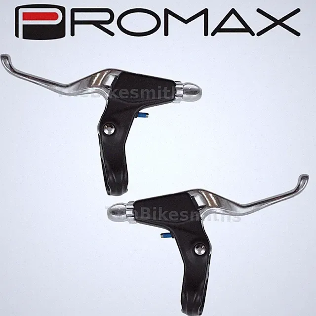 Promax Universal Aloy 2Fingr Disc/ V or Caliper/ Cantilever Brake Lever Set Bike