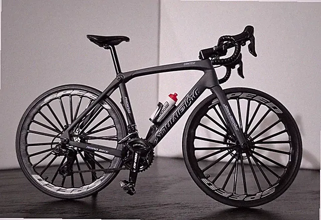 Realistic Mini Racing Bicycle, 1:6 Scale Die-Cast Highly collectible Bicycle
