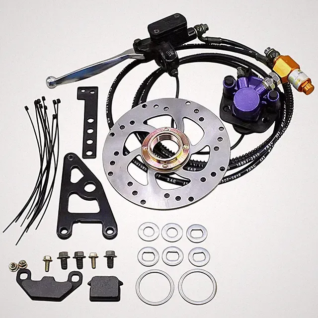 Rear Disc Brake Conversion Kit ABS Anti-lock Pump For 90/100 E-Bike Brake Drum