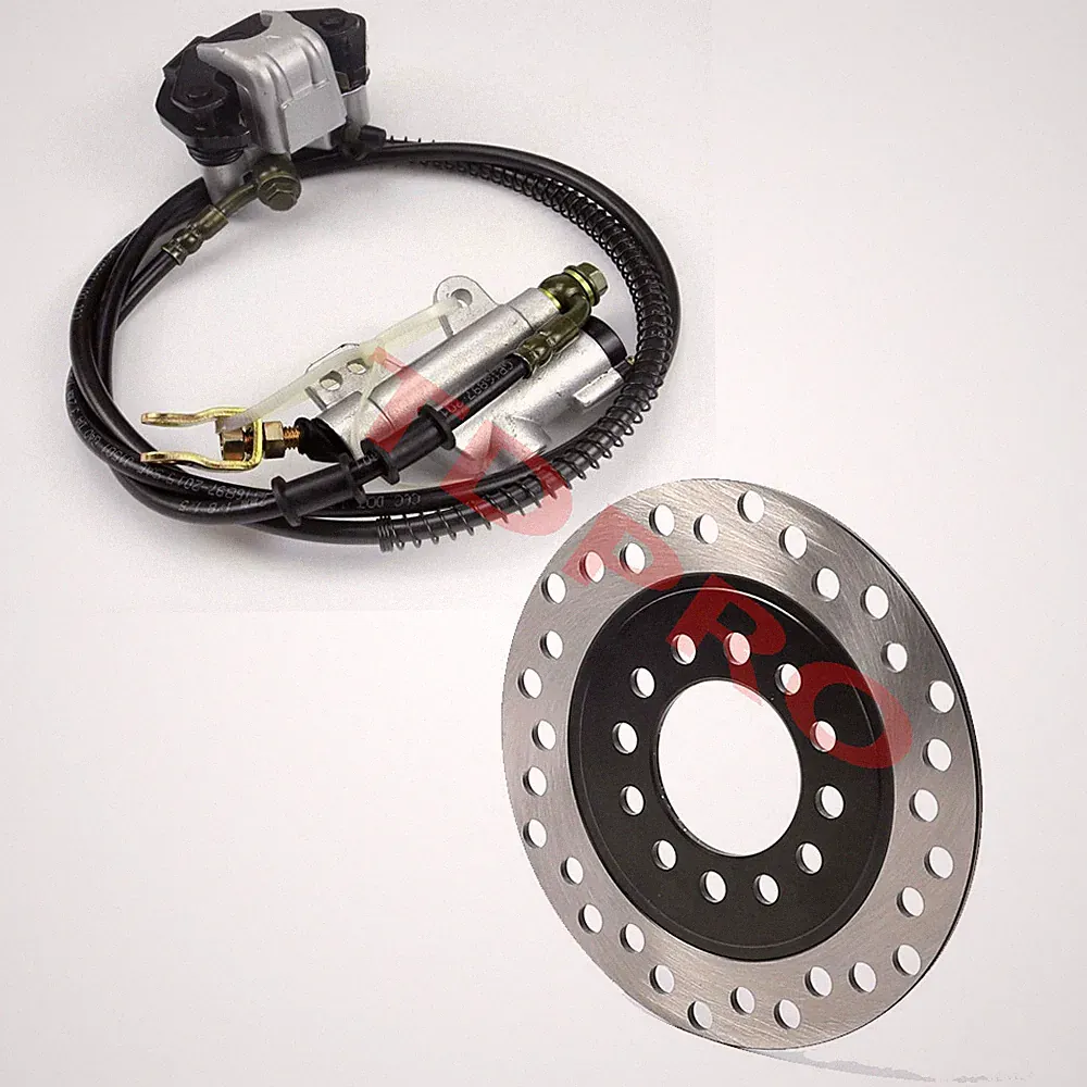 Rear Hydraulic Disc Brake Caliper Assembly Rotor Go Kart Drift Trike Mini Bike