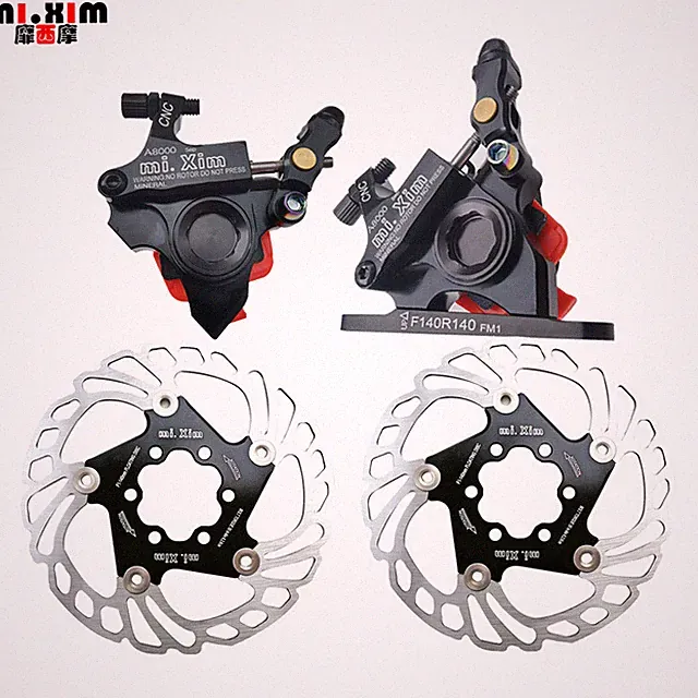 Road Bike Hydraulic Disc Brake Calipers Flat Mount Gravel Bicycle Oil Disc Brake