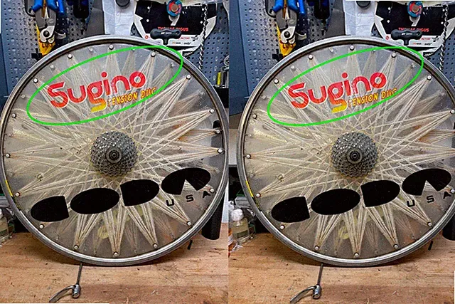 Sugino Tension Disc X1 wheel decal sticker set ステッ