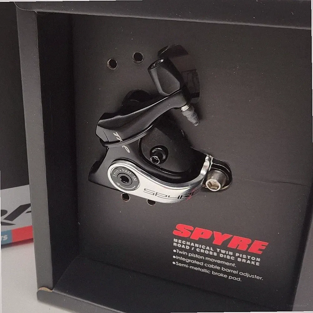 TRP Spyre Flat Mount Twin Piston Bicycle Disc Brake Caliper Black OPEN PACKAGE