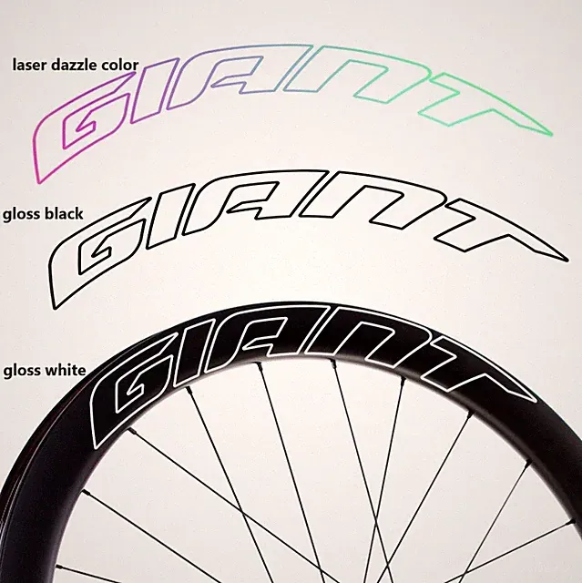 Two Wheel Sticker set for GIANT SLR TCR PP Road Bike Bicycle Decals Die Cut