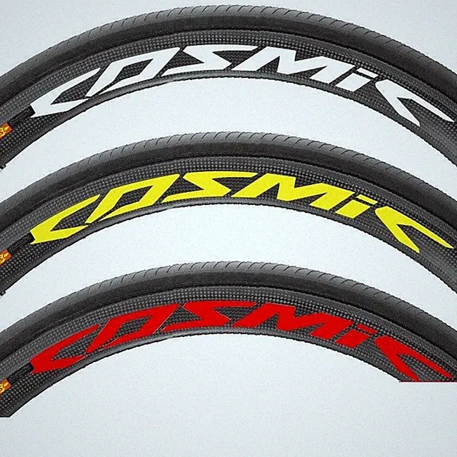 Two Wheel Sticker set for Mavic Cosmic Pro Road Bike Bicycle Cycling Decals