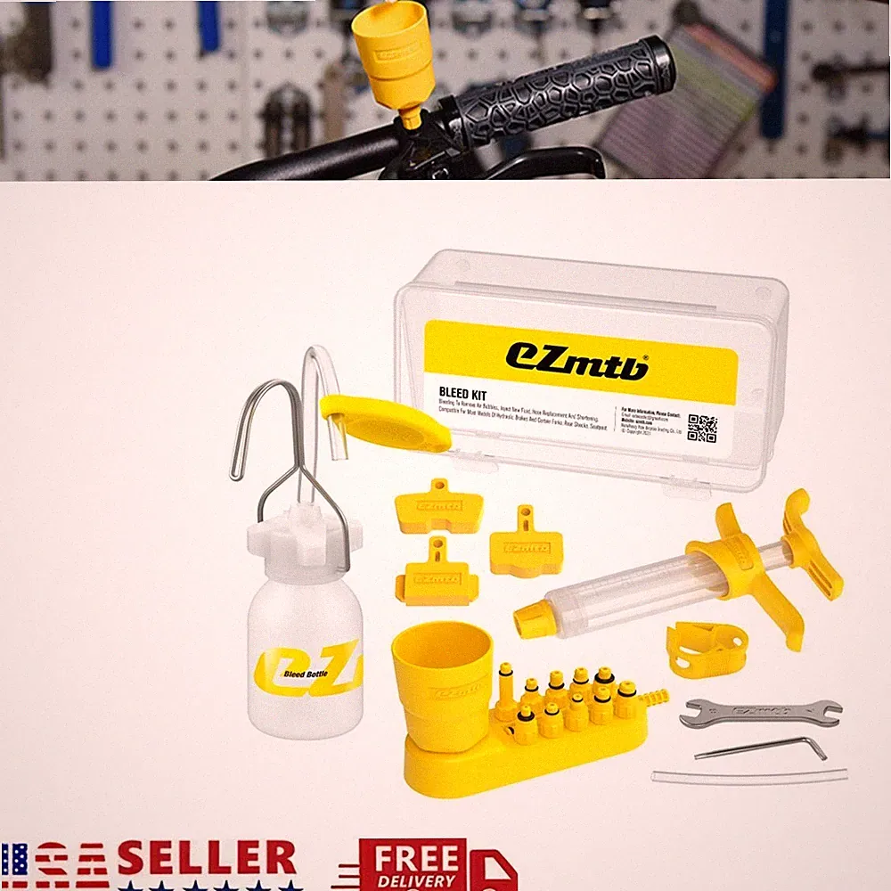 Universal Bicycle Hydraulic Disc Brake Oil Bleed Kit For Shimano Tektro Magura