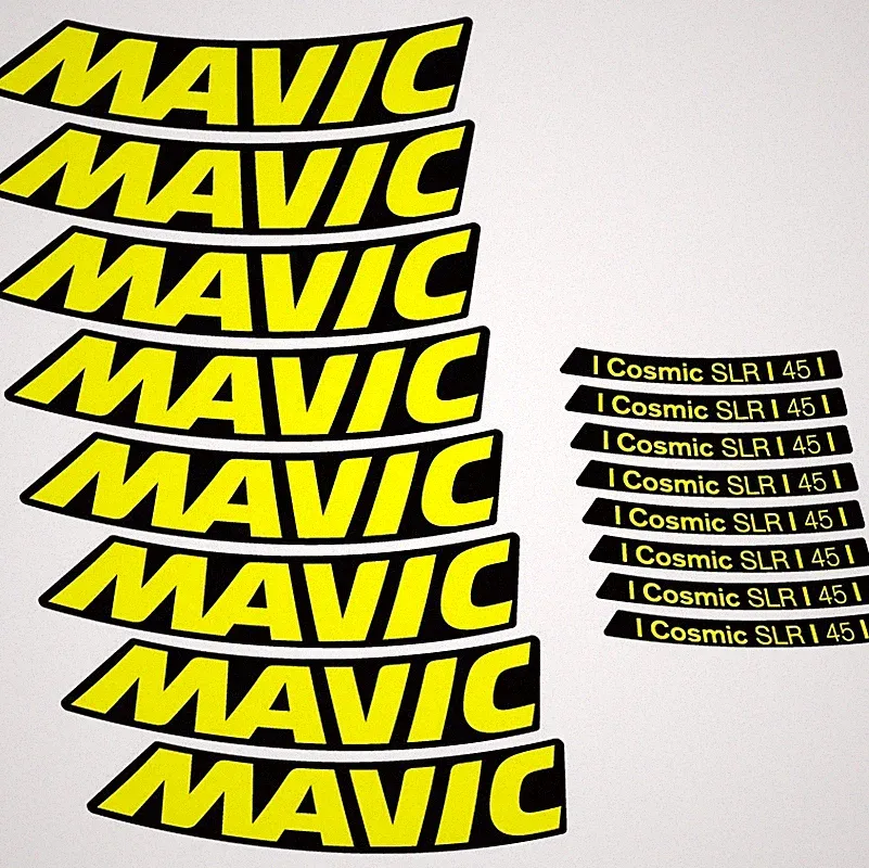 Wheel Sticker for 2025 Mavic COSMIC SLR 45 DISC Carbon Road Bike Bicycle Decals
